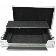 DeeJay LED Flight Case for One Pioneer DDJ SZ SERATO DJ USB Music Controller with Shelf and Wheels (White)