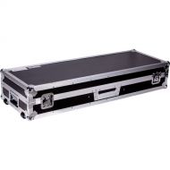 DeeJay LED Fly Drive DJ Coffin Case for Two Turntables and 10