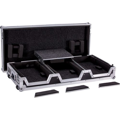  DeeJay LED Case for Two Pioneer 2-CDJ2000 and 12