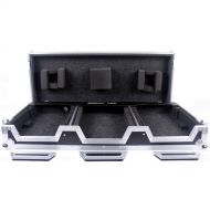 DeeJay LED Case on Wheels for Two Pioneer CDJ2000 and DJM900 Nexus Mixer