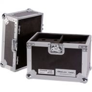 DeeJay LED Case for 12 Microphones with Storage Compartment