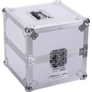 DeeJay LED Fly Drive LP Record Case For 80 LP Records (White)