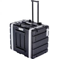 DeeJay LED 8 RU ABS Case with Locking Wheels