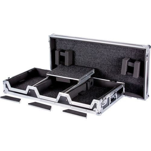  DeeJay LED Fly Drive DJ Coffin Case for Two Pioneer CDJ-2000 Multi Player and One DJM900 Mixer