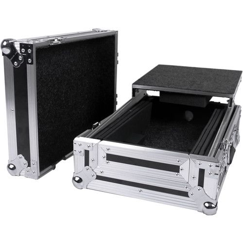  DeeJay LED Fly Drive Case for Pioneer DJM-S9 Mixer with Laptop Shelf