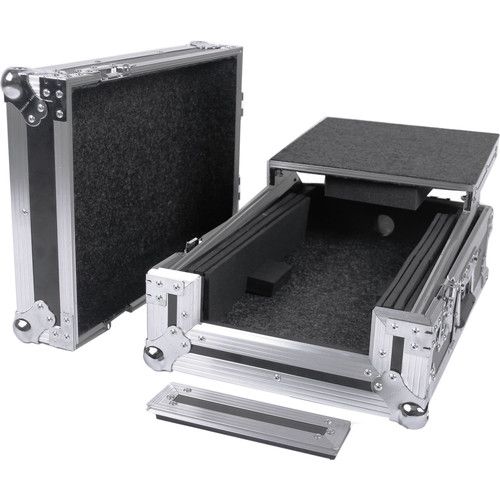  DeeJay LED Fly Drive Case for Pioneer DJM-S9 Mixer with Laptop Shelf