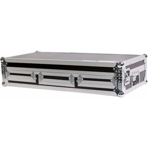  DeeJay LED Universal DJ Coffin Case for 2 CD Players & 10