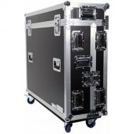 DeeJay LED Fly Drive Case for Yamaha CL5 Mixing Console with Wheels (Black)