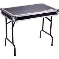 Deejay LED DEEJAY LED TBHTABLE Fly Drive Case Universal Fold Out DJ Table 36-Width x 21-Depth x 30-Inches Height