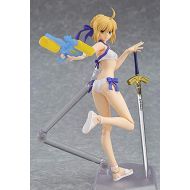 Deep Huble Fate Stay Night Saber Action Anime Figure Movable Joints Water Gun Version Collection Bikini Toy Gift Boxed Y7507