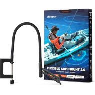 ITGAM0007 Deeper Flexible Arm Mount 2.0 for Boats/Kayaks, Black , 80cm