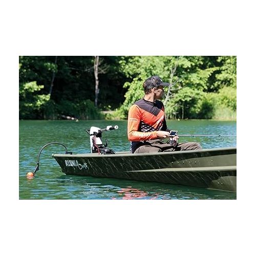  ITGAM0007 Deeper Flexible Arm Mount 2.0 for Boats/Kayaks, Black , 80cm