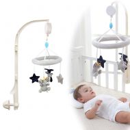 DeerBB Deerbb Baby Musical Crib Mobile with Arm Bed Bell Interactive Nursery Toys for 0-12 Months...