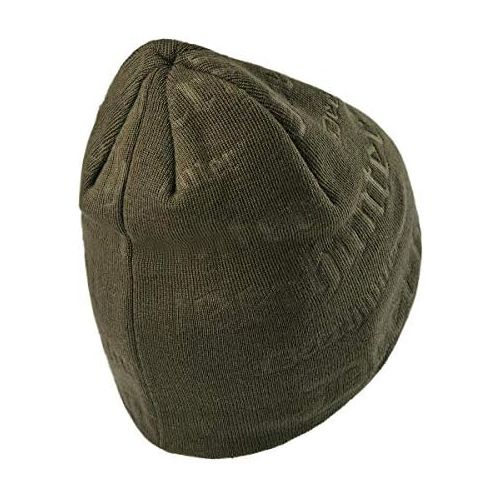  [아마존베스트]Deerhunter Unisex Logo Knitted Hat 6789