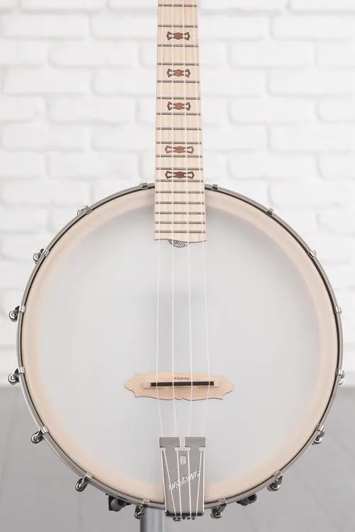 Deering Goodtime Left-handed Concert Banjo Ukulele - Blonde Satin