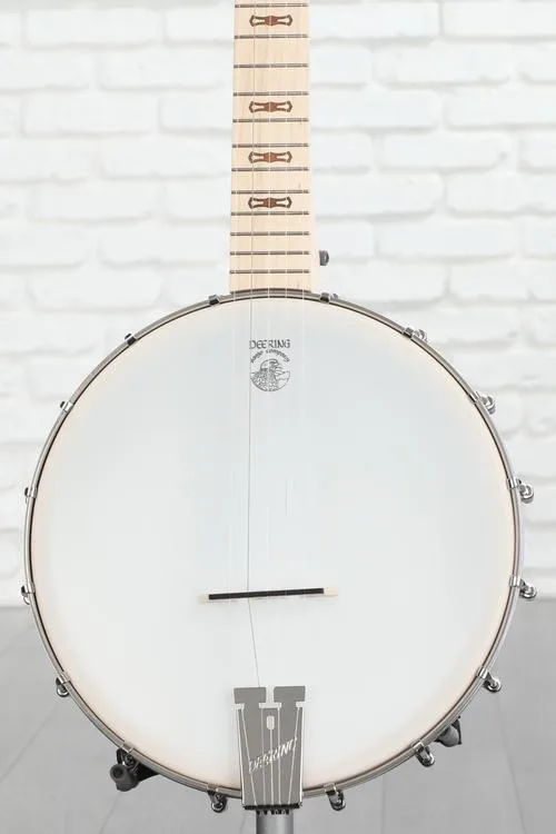 Deering Goodtime Open-back 5-string Banjo - Blonde Satin