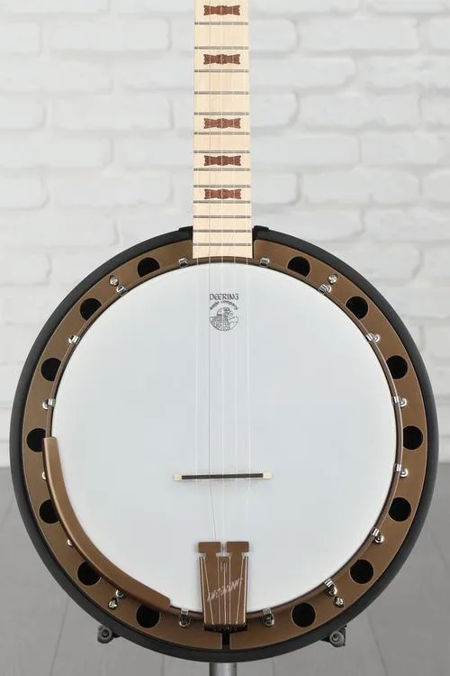 Deering Goodtime Deco Special 5-string Banjo - Blonde Satin