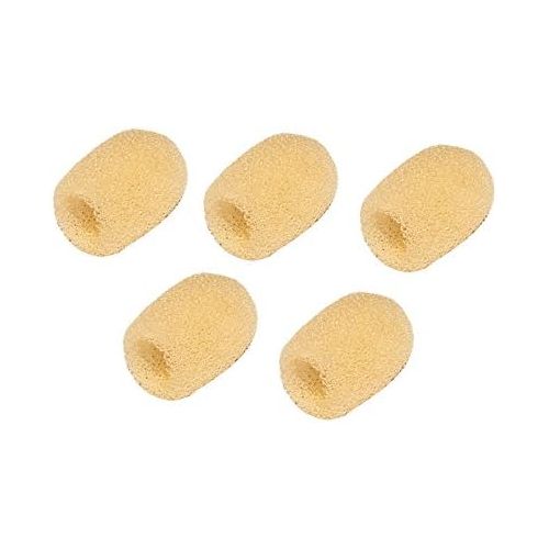  [아마존베스트]Deetech WS-15s Headset Wind Protection for Headset Microphones  Skin-Coloured Diameter 5-7 mm Set of 5