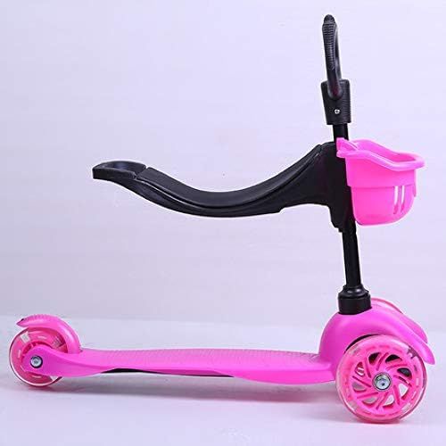  Defect Kinder Roller Dreirad breiter Gummiradpedal Roller Outdoor-Sportarte