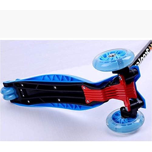  Defect Kinder Roller Dreirad breiter Gummiradpedal Roller Outdoor-Sportarte