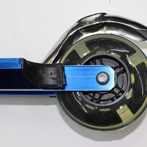  Defect Kinder Roller PU-Blitz 3-Rad Aluminiumlegierung Roller im Freiensport yo ca