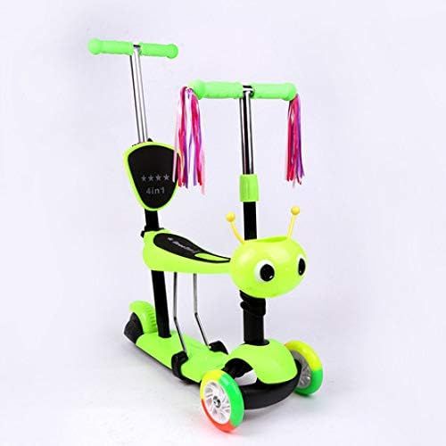  Defect Kinder Roller Dreirad breite Platte Gummi Rad Pedal Roller Cartoon Insekt Box Scoote