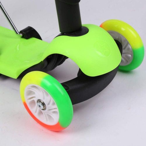  Defect Kinder Roller Dreirad breite Platte Gummi Rad Pedal Roller Cartoon Insekt Box Scoote