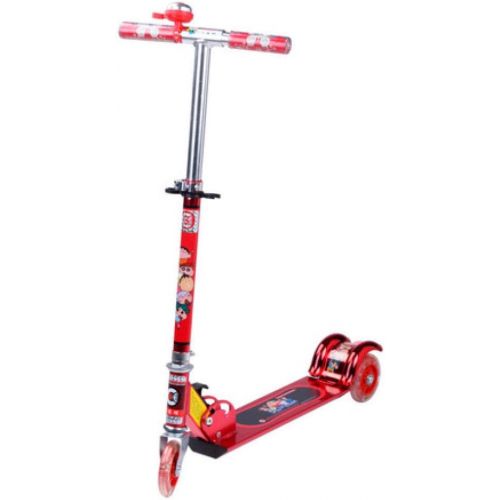  Defect Kinder Roller All-Aluminium-Dreirad-Flash-Roller im Freiensport faltbares Kinderfahrrad