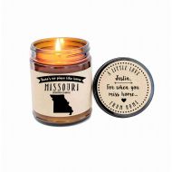 DefineDesignEtc Missouri Scented Candle Missing Home Homesick Gift Moving Gift New Home Gift No Place Like Home State Candle Missing You Christmas Gift