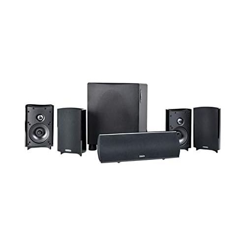  [아마존베스트]Definitive Technology ProMonitor 1000-2-Way Satellite or Bookshelf Speaker for Home Theater System | Dolby Surround Sound, Powerful Bass, on Par with Any Large Speaker (Single, Bla