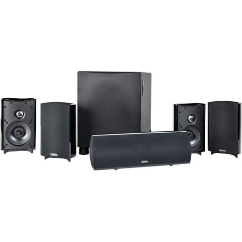  [아마존베스트]Definitive Technology ProMonitor 1000-2-Way Satellite or Bookshelf Speaker for Home Theater System | Dolby Surround Sound, Powerful Bass, on Par with Any Large Speaker (Single, Bla