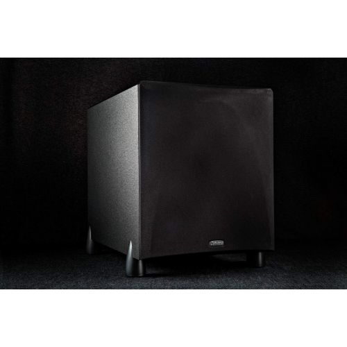  [아마존베스트]Definitive Technology ProSub 800 - High Output Compact 300W Powered Subwoofer | Heart-thumping Sound for Home Theater System | (Single, Black)