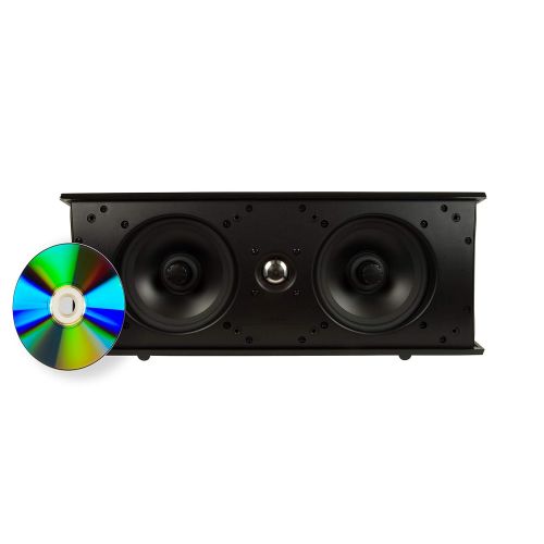  Definitive Technology ProCenter 2000 - Compact High Definition Center Channel Speaker for Home Theater System | Dolby Surround Sound, Powerful Bass | Wall-mountable | (Single, Blac