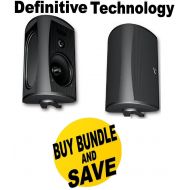 Definitive Technology AW 6500 Outdoor Speakers (Pair) - Black Bundle