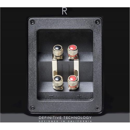  Definitive Technology Demand Series D9 High-Performance Bookshelf Speakers - Pair (Black)