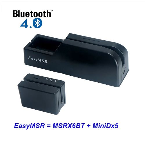  Deftun MSR X6BT+Mini DX USB Encoder Card Reader Writer BHT 2018 Upgrade EasyMSR