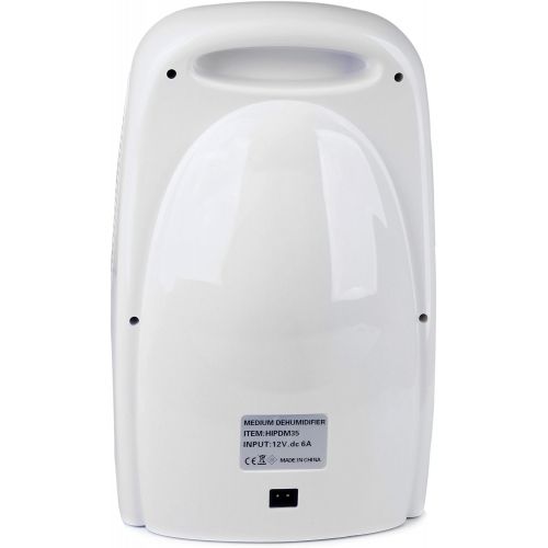  Ivation IVADM35 Powerful Mid-Size Thermo-Electric Dehumidifier - Quietly Gathers Up To 20 Ounces of Water Per Day - for Bath Room, Basement, Attic, Boats, Rv Ect - for Spaces Up To