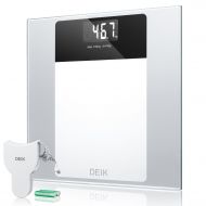 Deik Digital Body Weight Bathroom Scale with Step-On Technology Large LCD Backlight Display, 400...