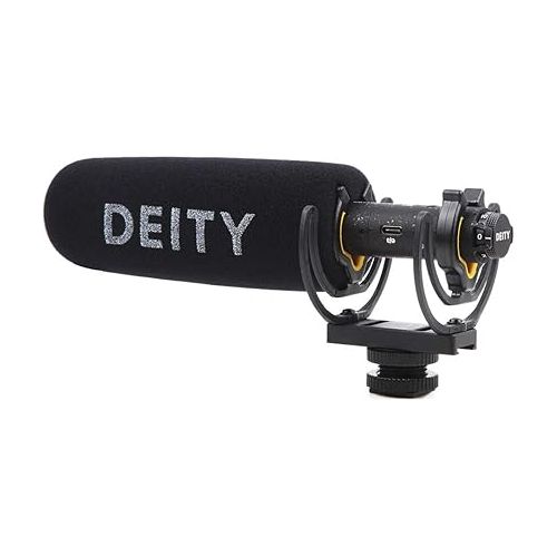  Deity V-Mic D3 Pro Super-Cardioid Directional Shotgun On-Camera Video Microphone with Rycote Shockmount for DSLRs, Camcorders, Smartphones, Handy Recorders, Tablets, Laptop and Bodypack Transmitters