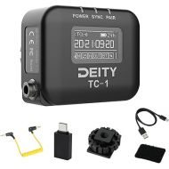 Deity TC-1 Wirless Timecode Box,2.4G Radio,Timecode Accuracy 0.5ppm,Bluetooth 5.0,Max Range 250FT, Support APP Control