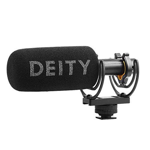  Deity V-Mic D3 Microphones Super-Cardioid Directional Shotgun with Rycote Shockmount for DSLRs, Camcorders, Smartphones, Tablets, Handy Recorders, Laptop and Bodypack Transmitters