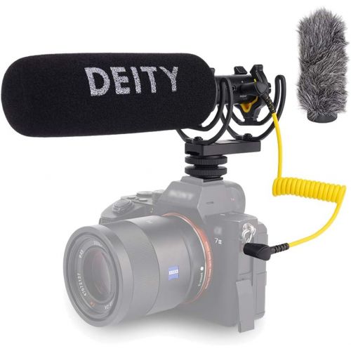  Deity V-Mic D3 Pro Super-Cardioid Directional Shotgun Microphone with Rycote Shockmount for DSLRs, Camcorders, Smartphones, Tablets, Handy Recorders, Laptop and Bodypack Transmitte