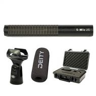 Deity S-Mic 2S Shotgun Microphone, Ultra Low Off-Axis Coloration, Low Inherent Self-Noise, Weather Resistant, RF-Interference Proof, 24V/48V Phantom Powering, Super Cardioid Pickup