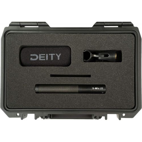  Deity S-Mic 2S Video Shotgun Microphone,Super Cardioid Pickup Pattern,Ultra Low Off-Axis Coloration, Low Inherent Self-Noise, Weather Resistant, RF-Interference Proof, 24V/48V Phan