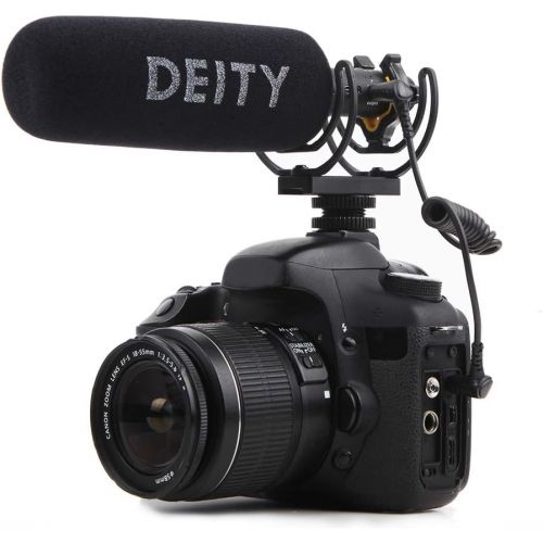  Deity V-Mic D3 Pro Location Kit 3.5mm TS TRS or TRRS Super-Cardioid Directional Shotgun Microphone with Rycote Duo-Lyre Shock Mount for DSLRs, Camcorders, Smartphones, Tablets, Han