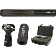 Deity S-Mic 2S Shotgun Microphone, Ultra Low Off-Axis Coloration, Low Inherent Self-Noise, Weather Resistant, RF-Interference Proof, 24V/48V Phantom Powering, Super Cardioid Pickup