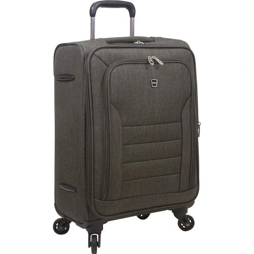  Dejuno Noir Lightweight 3-Piece Spinner Luggage Set with Laptop Pocket