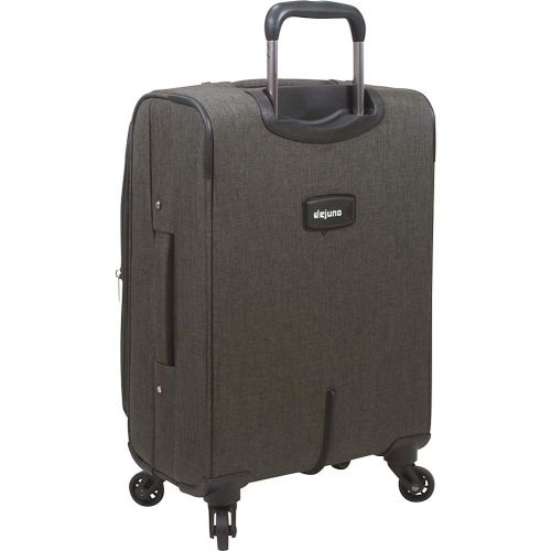  Dejuno Noir Lightweight 3-Piece Spinner Luggage Set with Laptop Pocket