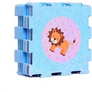 [아마존베스트]Animals Shapes Rubber EVA Foam Puzzle Play mat Floor. 9 Interlocking playmat Tiles (Tile:12X12 Inch/9 Sq.feet Coverage). Ideal: Crawling Baby, Infant, Classroom, Toddler, Kids, Gym