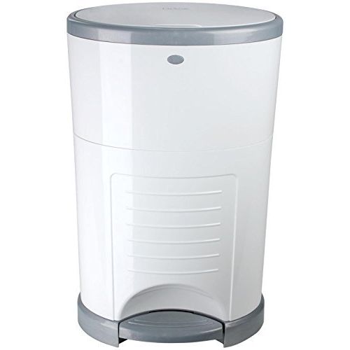  Dekor Classic Hands-Free Diaper Pail, White by dekor